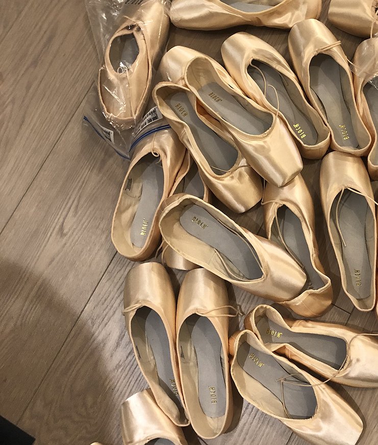 Klassiek ballet 5 met spitzen