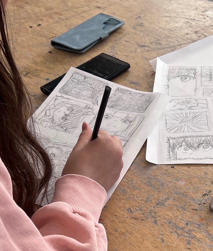 Tekenen en schilderen voor artistieke tieners