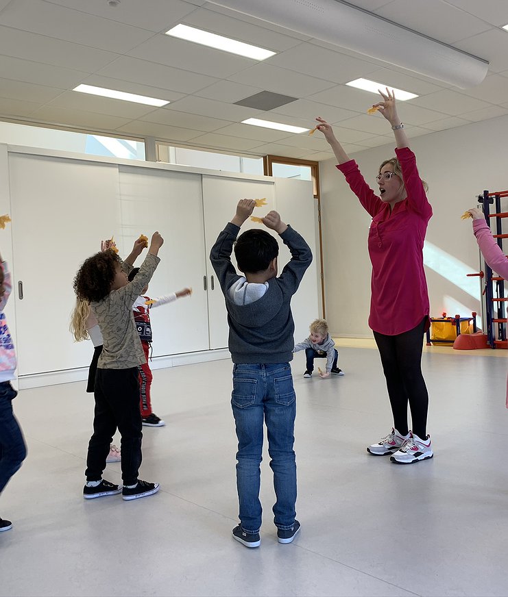 Kindertoneel kleuters